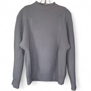 Nike ESC Every Stitch Considered Wool Cashmere Sweater Gray Italy Medium DC1014